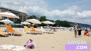 Blonde Anal On Beach With A Stranger