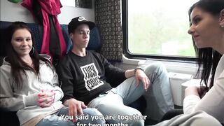 Couples Swapping In A Train Cabin In Czech Republic – Alex Black