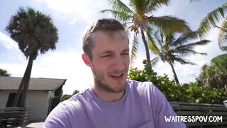 Waitress POV – Havana Bleu – ditching and dicking