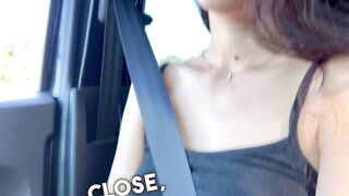 picked up a hottie and drove her home and fucked her on the highway