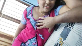 Malayali step mother hot sex with step son while step son wife not in home