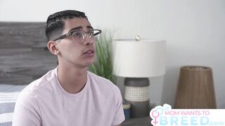 “I guess I could let you suck them for a minute or two” Jennifer White gives into begging stepson -S